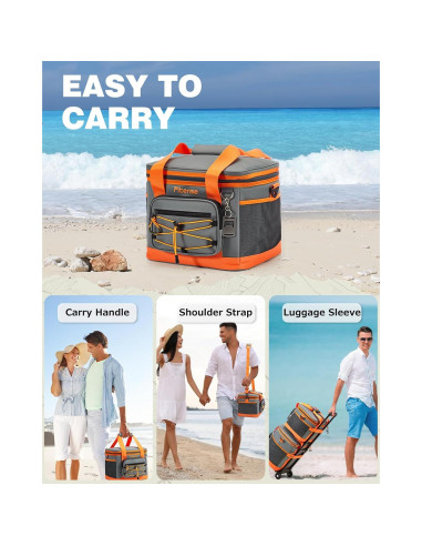 Bolsa Térmica Aislada Fitense 20L Plegable a Prueba de Fugas