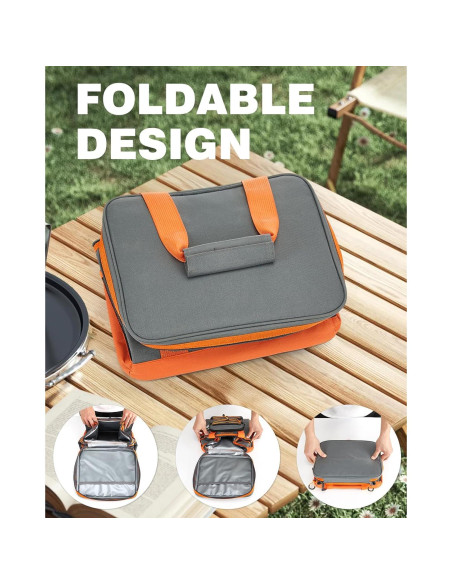 Bolsa Térmica Aislada Fitense 20L Plegable a Prueba de Fugas