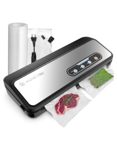 Máquina Selladora al Vacío Aobosi 90Kpa 8-en-1 para Alimentos