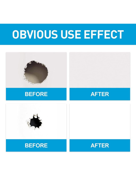 Kit de Reparación de Pared Boncart - Masilla 100g y Parche 2" a 4"