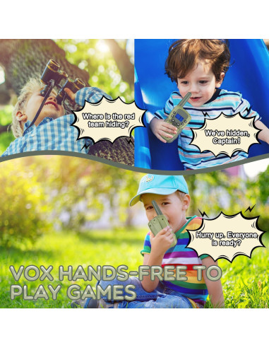 Walkie Talkies Recargables Selieve T-888 Verde Militar 22 Canales