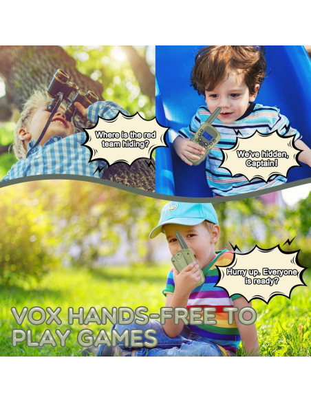 Walkie Talkies Recargables Selieve T-888 Verde Militar 22 Canales