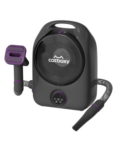 Aspiradora y Secador para Perros Catboxy 5 en 1 Púrpura