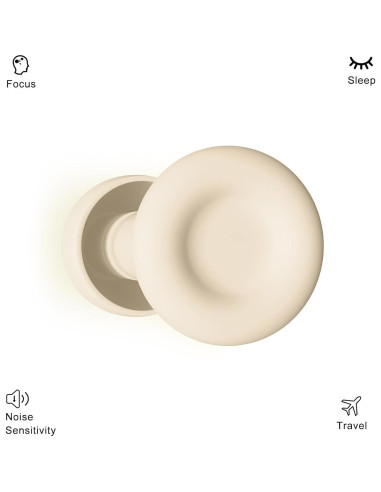 Tapones para oídos FUNSOUND - Reutilizables, 7 pares, NRR 24-27 dB