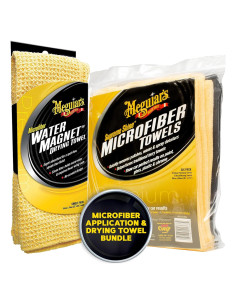 Paquete de Toallas de Secado Meguiar's Microfibra 6 Piezas