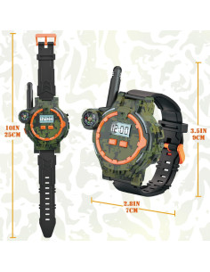 Walkie Talkie Recargable para Niños Gantan Camo 100-150m 2