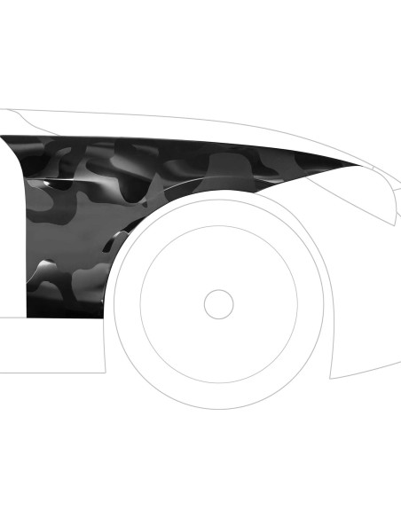 Vinilo Camuflaje VViViD+ Negro Multi-Finish 30.48x152.4cm