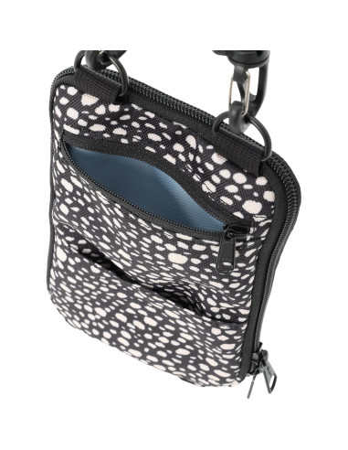 Estuche para Smartphone KELTY Dálmata Negro con Bolsillos