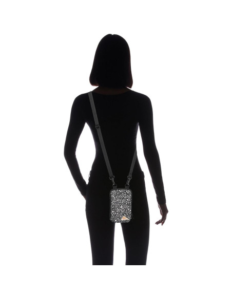 Estuche para Smartphone KELTY Dálmata Negro con Bolsillos