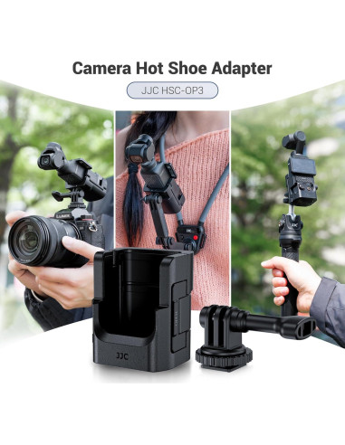 Adaptador de Expansión 3-en-1 JJC para DJI Osmo Pocket 3