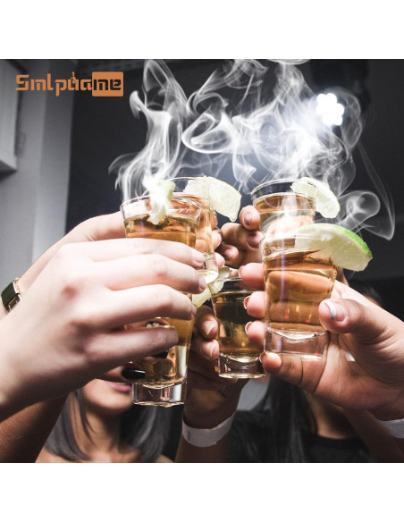 Kit de Ahumador de Cócteles Smlpuame con 4 Sabores de Madera