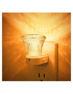 Luz Nocturna Enchufable JandCase Ámbar 1600K - 2 Paquete