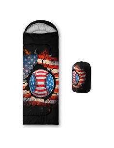 Saco de Dormir BSNTHO 3 Temporadas Impermeable 229x79cm