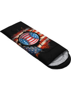 Saco de Dormir BSNTHO 3 Temporadas Impermeable 229x79cm 2