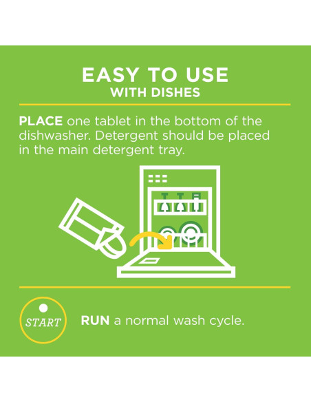 Limpiador de Lavavajillas Affresh W10282479 - 1 Paquete