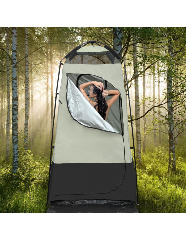 Carpa de Ducha Portátil G4Free 120x120x220 cm Impermeable