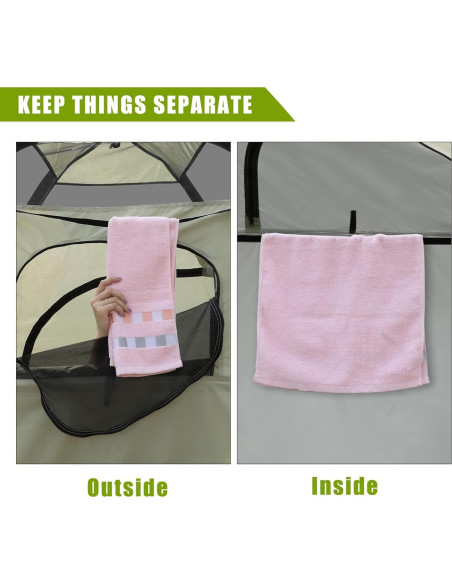 Carpa de Ducha Portátil G4Free 120x120x220 cm Impermeable