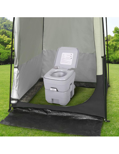 Carpa de Ducha Portátil G4Free 120x120x220 cm Impermeable