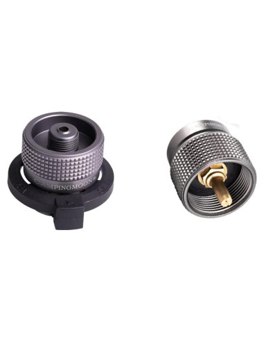 Adaptador de Estufa de Gas Campingmoon Z11 + Z22 para Butano y Propano