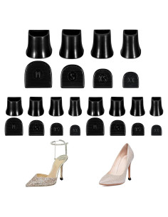 12 Pares de Protectores de Tacón Alto TIESOME - Antideslizantes