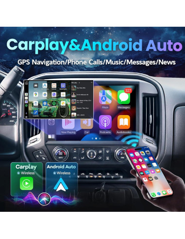 Radio de Coche 13.1" LASERTAIL para Chevy Silverado 2014-2018