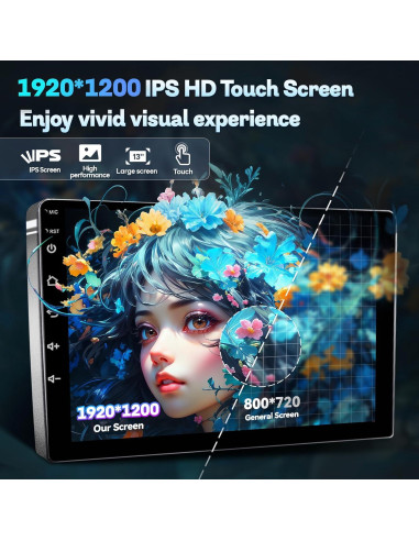 Radio de Coche 13.1" LASERTAIL para Chevy Silverado 2014-2018