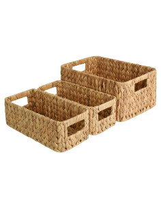 Cestas de Almacenamiento StorageWorks - Juego de 3 Jacinto de Agua