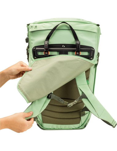 Mochila 2 en 1 VAUDE Aloe Vera para bicicleta 23L