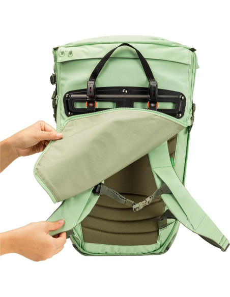 Mochila 2 en 1 VAUDE Aloe Vera para bicicleta 23L