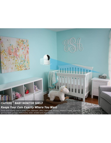 Estante Flotante Acrílico OAPRIRE Set de 3 para Cámaras