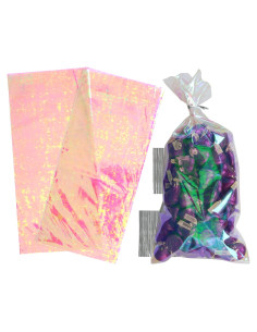 Bolsas de Cello Iridiscentes Iconikal 12.7 x 27.9 cm - 100 Unidades