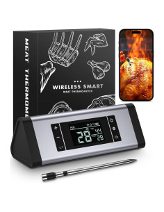Termómetro de Carne Inalámbrico TiInsta con App y Sonda Única