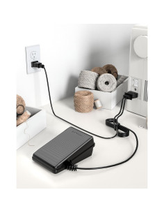 Cable de Alimentación de Pedal POANES para Máquina de Coser Singer 2
