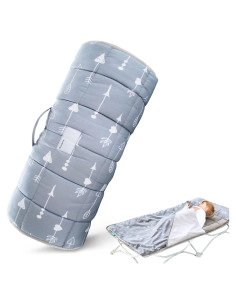 Colchoneta de Siesta Biloban con Almohada y Manta Polar 121.9x62.2cm