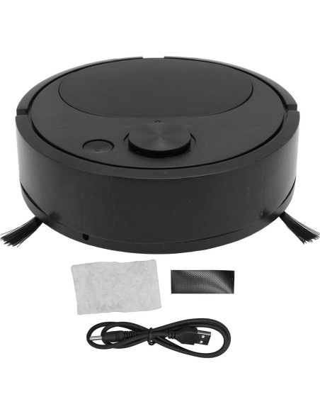 Robot Aspirador Fdit Mini Inteligente para Suelos Madera y Alfombra