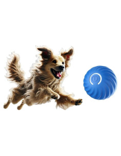 Bola Interactiva para Perros Algani 5.6 cm Azul Juguete Eléctrico