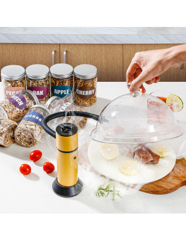 Astillas de Madera Natural para Ahumador INSISART - 8 Sabores 226.8g