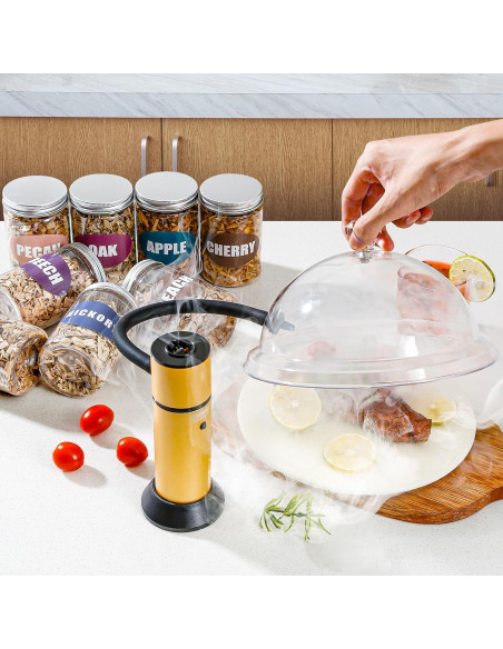 Astillas de Madera Natural para Ahumador INSISART - 8 Sabores 226.8g