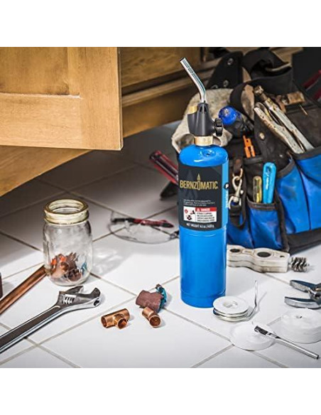 Antorcha de Propano Bernzomatic WT2301 con Encendido por Gatillo