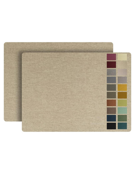 Parche de Tela Autoadhesivo ILOFRI 20.3x27.9 cm 2 Piezas Beige Gris