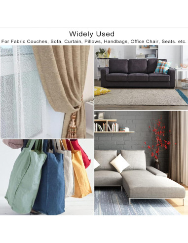 Parche de Tela Autoadhesivo ILOFRI 20.3x27.9 cm 2 Piezas Beige Gris