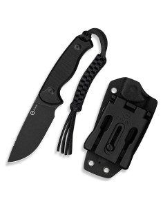 Cuchillo de Hoja Fija CIVIVI Timberbark 8.13 cm Negro EDC