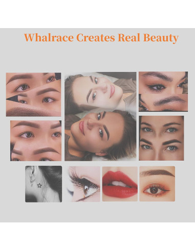 Agujas PMU Desechables 10 PCS 1P/1R Whalrace para Microblading