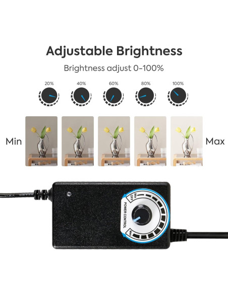 Estudio de Fotografía SEDGEWIN 120x100x200 cm con Luz LED