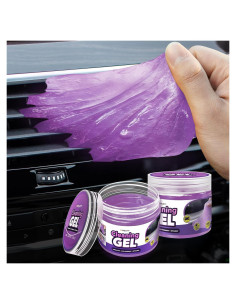 Kit de Gel de Limpieza de Autos FiveJoy 2Pack Púrpura 317.5g