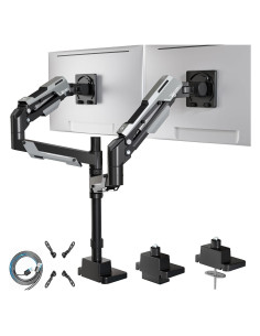 Soporte Doble para Monitores ARES WING Ajustable 24-57"