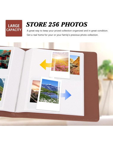 Álbum de Fotos Rekeen para Fujifilm Instax Mini 256 Fotos