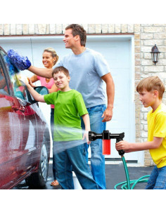 Boquilla de Manguera EVILTO con 8 Patrones de Spray 2