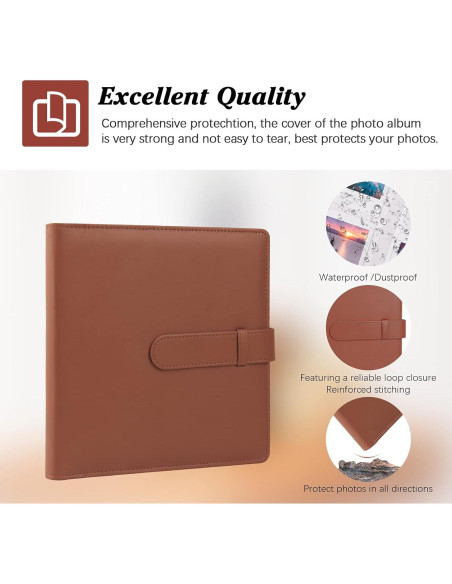 Álbum de Fotos Rekeen para Fujifilm Instax Mini 256 Fotos