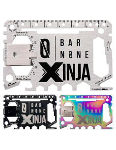 Multiherramienta de Tarjeta Xinja 50 en 1 Acero Inoxidable